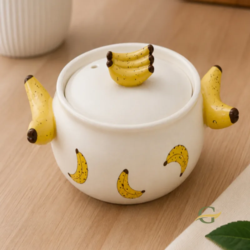 Cute Mini Banan Cooking Pot